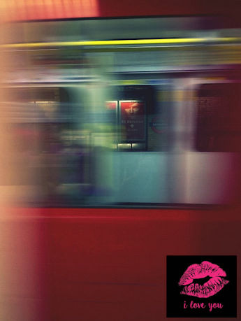 London night life abstract photo